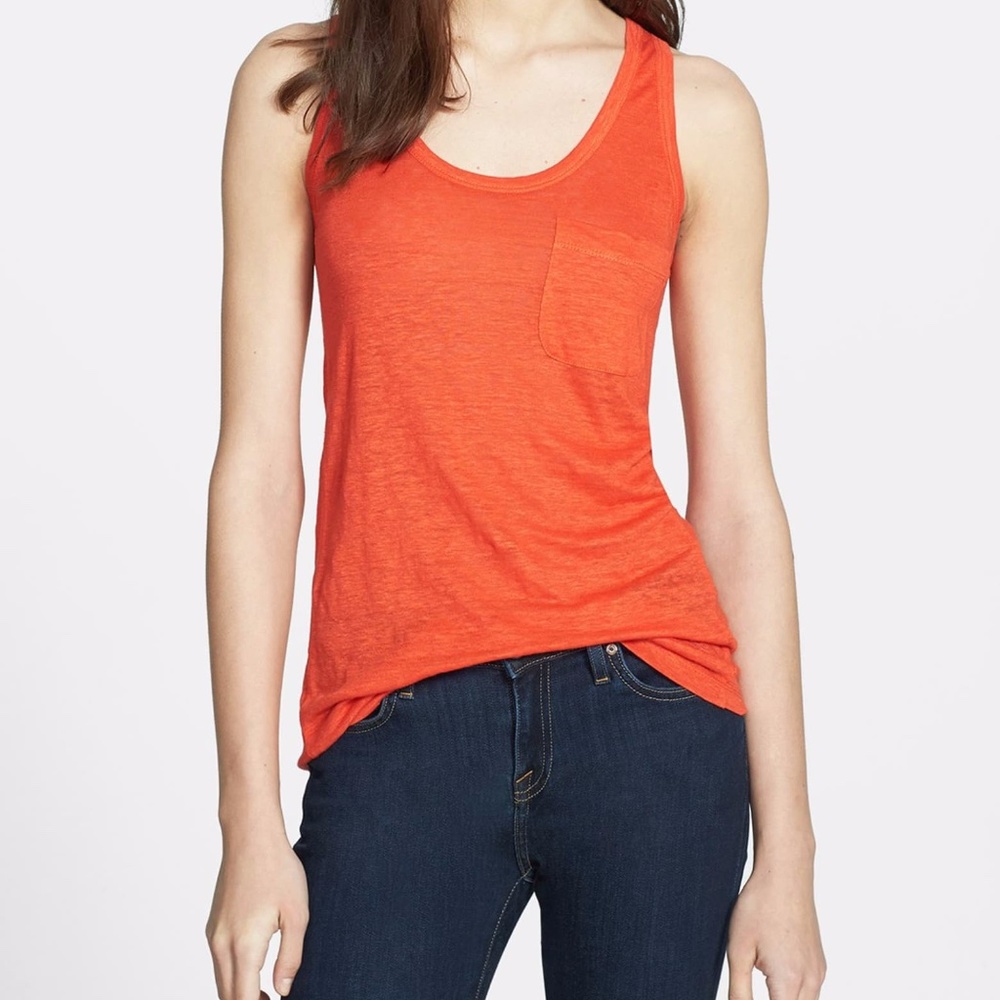 Joie Natalia Linen Tank